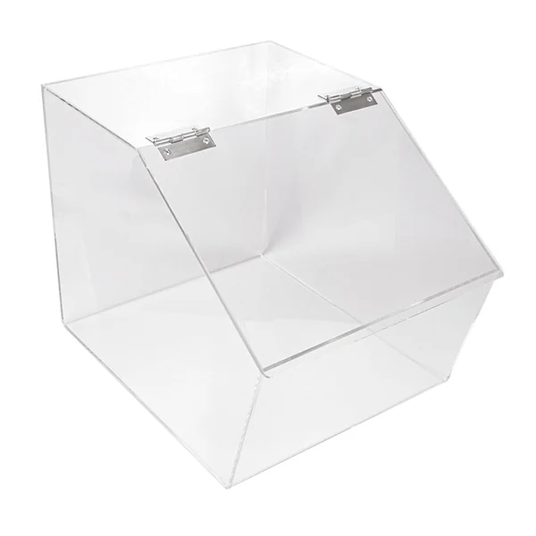 PRÉSENTOIR POUR PRODUITS EN VRAC 32x41x32 CM TRANSPARENT ACRYLIQUE (1 UNITÉ) - Garcia de Pou