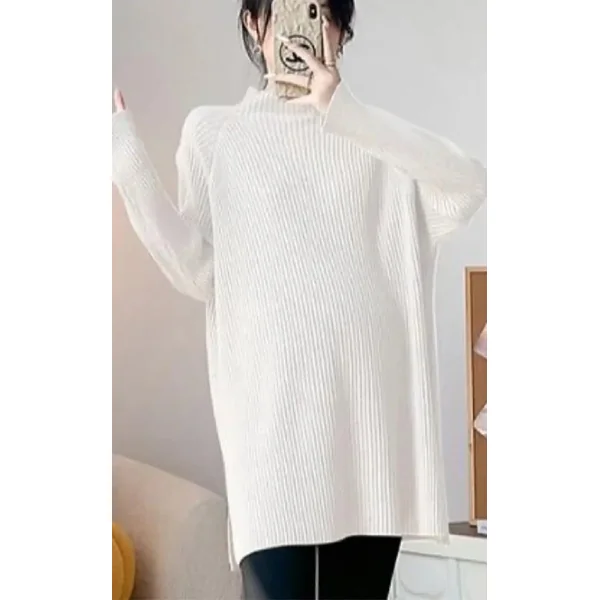 Pull Col Roulé Femme Enceinte