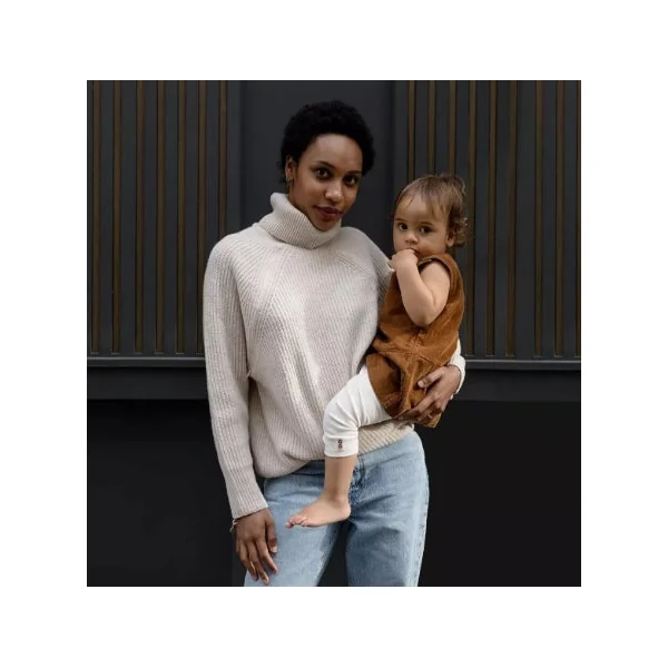 Pull d'allaitement pur laine mérinos Sweet Mama - You and Milk