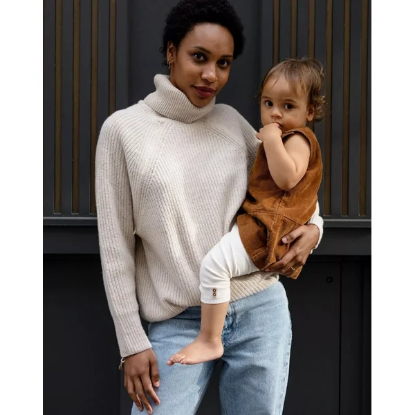 Pull d'allaitement pur laine mérinos Sweet Mama - You and Milk