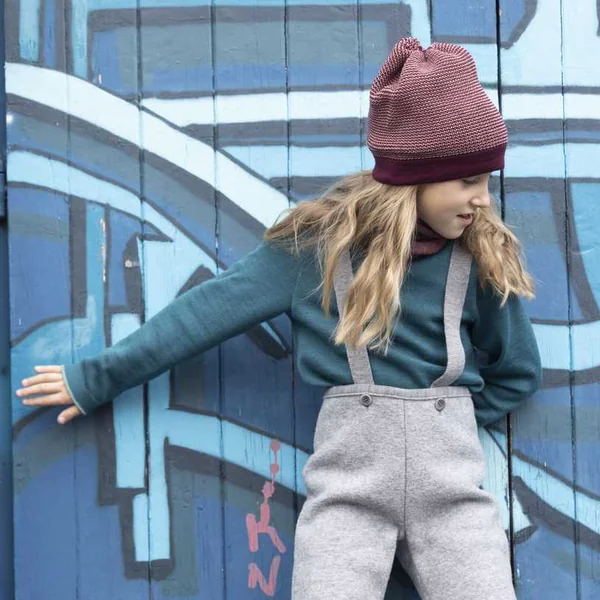 Pull enfant en laine mérinos bio - DISANA
