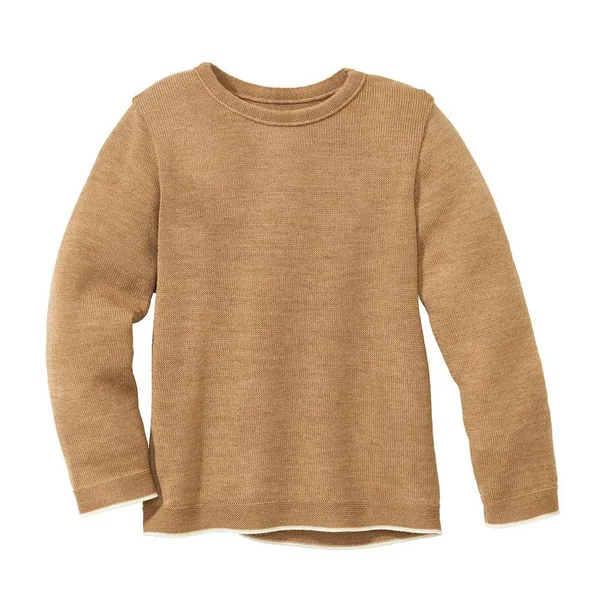 Pull enfant en laine mérinos bio - DISANA