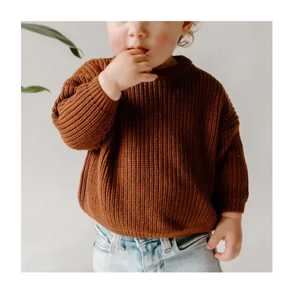 Pull maille oversize personnalisé