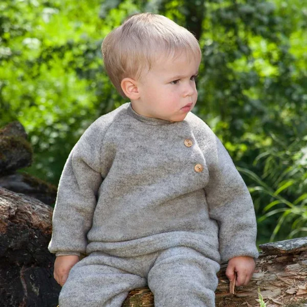 Pullover en laine polaire naturelle - ENGEL NATUR