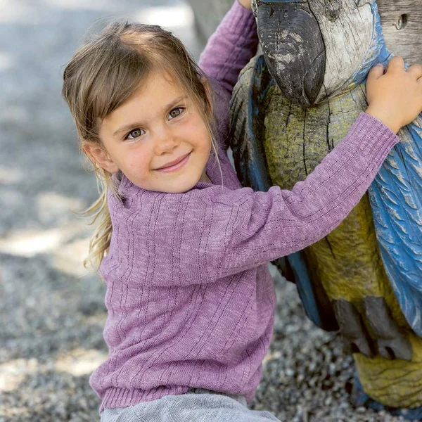 Pullover en lin et coton bio enfant - DISANA