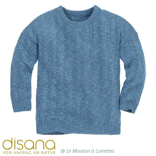Pullover en lin et coton bio enfant - DISANA