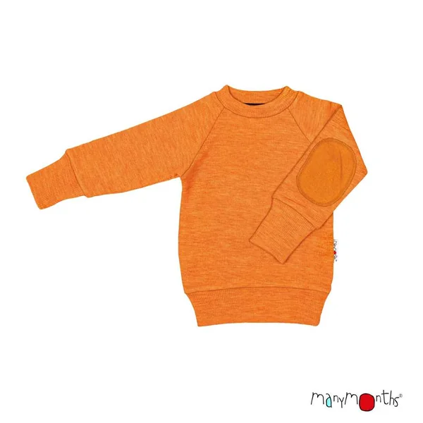 Pullover ManyMonths en laine mérinos avec renforts - Coloris 2024