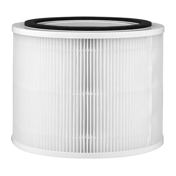Purificateur d'Air Jusqu'à 120m² 16W H13 True HEPA 99,99 % CADR 200m³/h Mode Veille Minuteur 4 Vitesses Écran Tactile