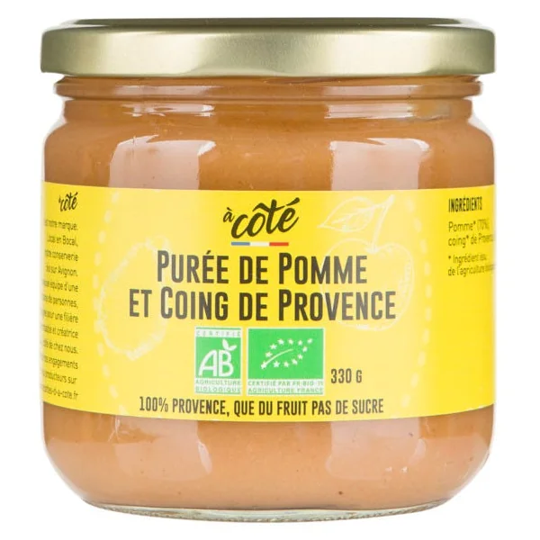 Purée de pomme et coing de Provence - 330g