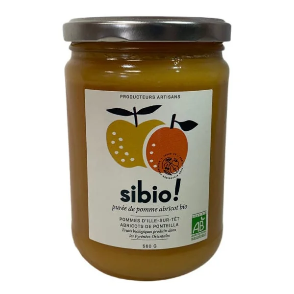 Purée pomme abricot - 560g