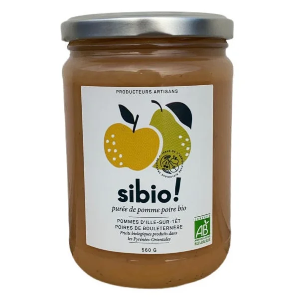 Purée pomme poire - 560g