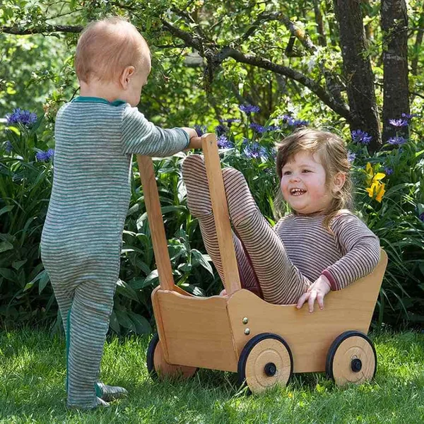 Pyjama bébé en laine et soie - Body intégral mérinos bio ENGEL NATUR