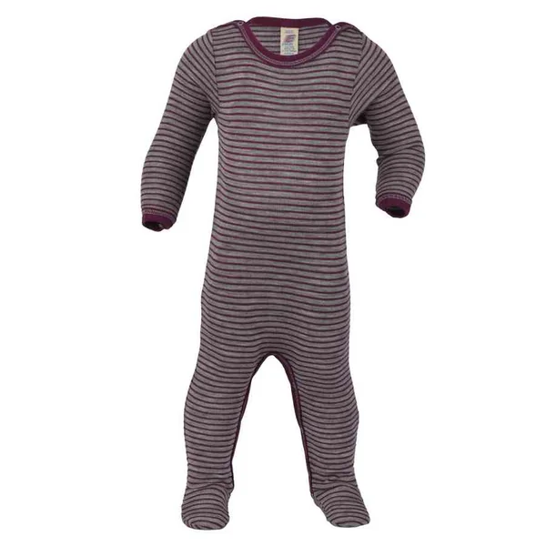 Pyjama bébé en laine et soie - Body intégral mérinos bio ENGEL NATUR