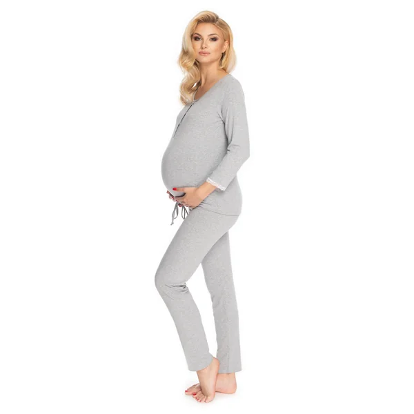 Pyjama de grossesse et d'allaitement confortable - Reste 1 Taille 36/38