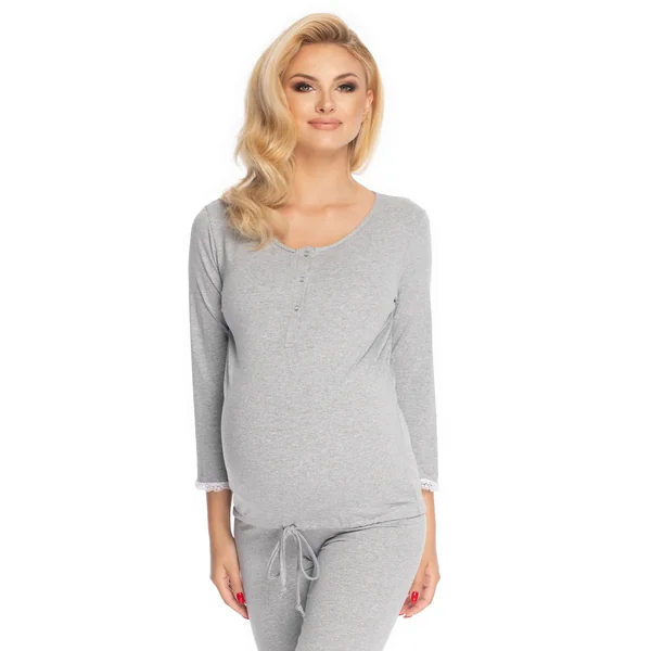 Pyjama de grossesse et d'allaitement confortable - Reste 1 Taille 36/38