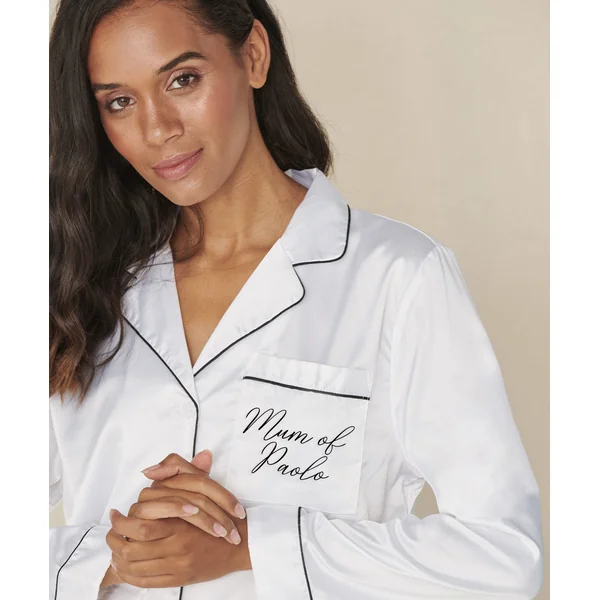 Pyjama femme personnalisé en satin - Confort et élégance sur mesure