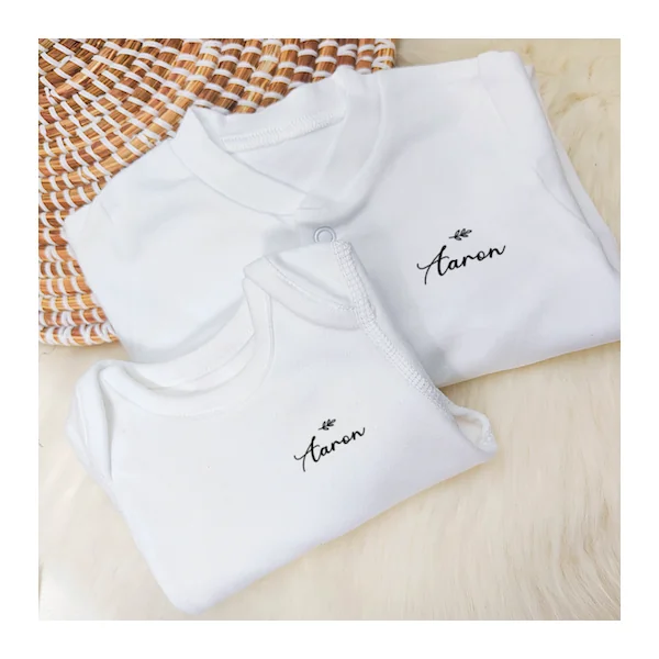Pyjama naissance coton bio