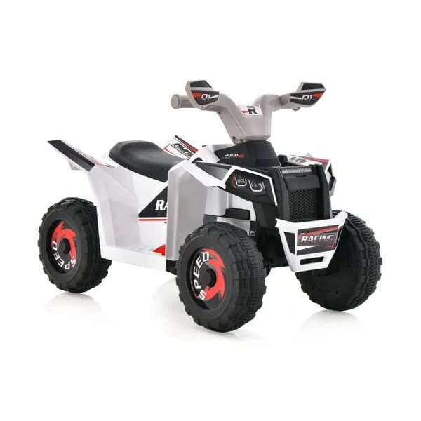 Quad Électrique 6 V 4 Roues Motrices Contrôle de Direction Bleu