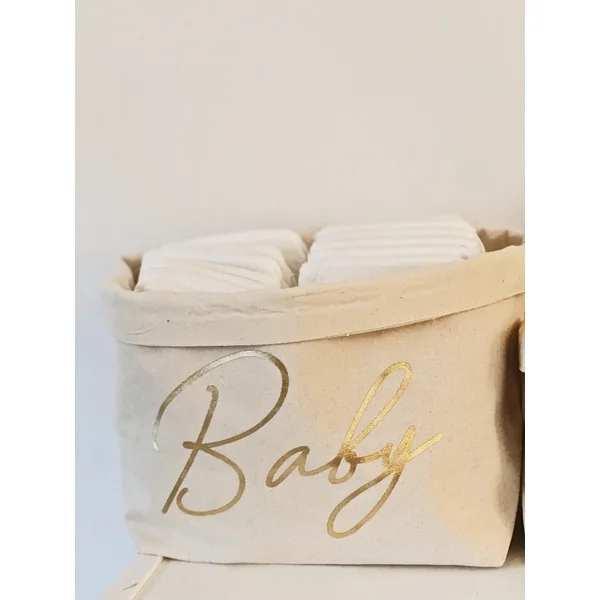 Rangements, paniers bébé personnalisés