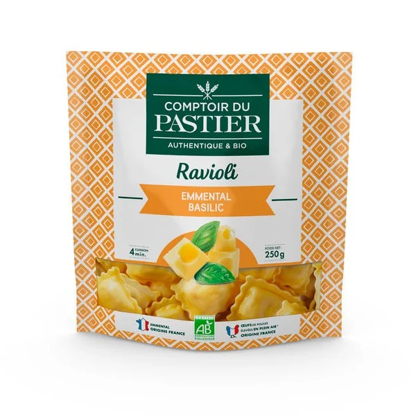 Ravioli emmental basilic 250g