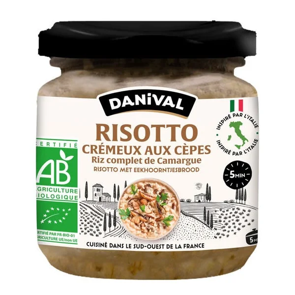 Risotto crémeux cèpes 320g