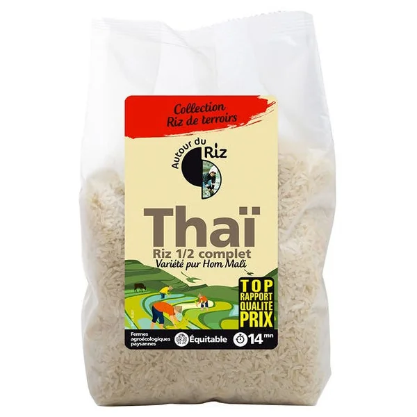 Riz thaï 1/2 complet 2kg