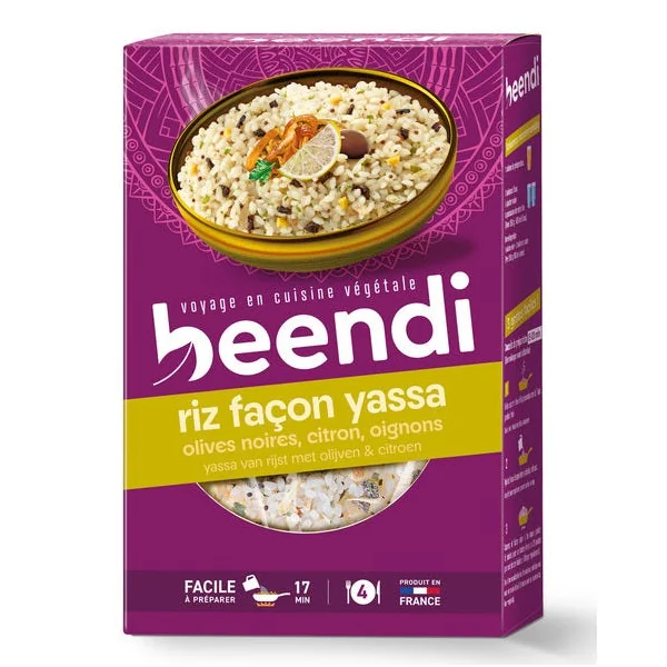 Riz yassa olive noire citron 250g