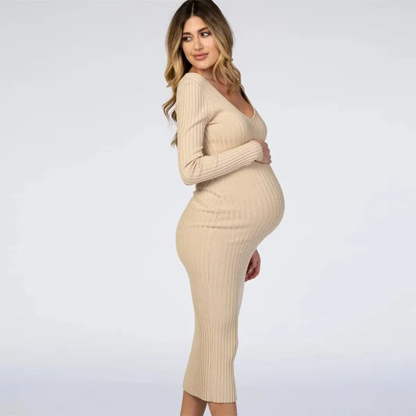 Robe Cotelée Grossesse