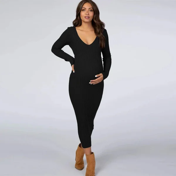 Robe Cotelée Grossesse