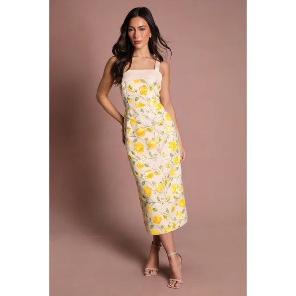 Robe Crayon À Sequins Floraux Coast Muse