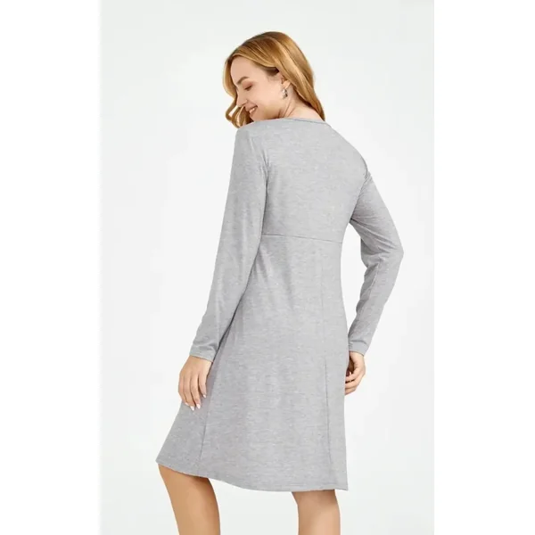 Robe D’Allaitement Grise
