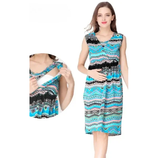 Robe D’Allaitement Imprimé