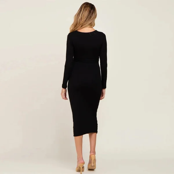 Robe de Grossesse Avec Nœud