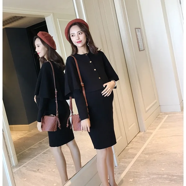 Robe de grossesse chaude Kimiko - Reste 1L