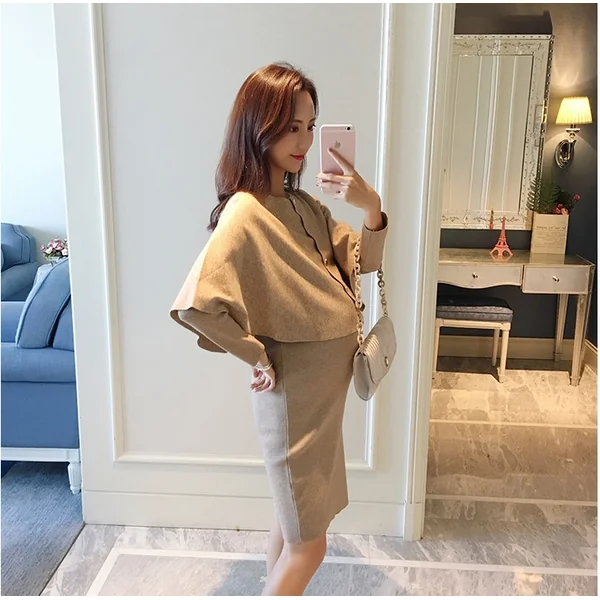 Robe de grossesse chaude Kimiko - Reste 1L