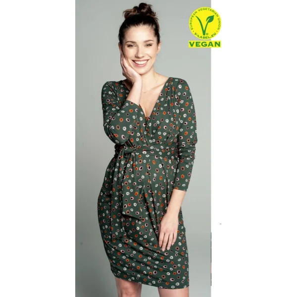 Robe de grossesse et d'allaitement Bluffi VEGAN