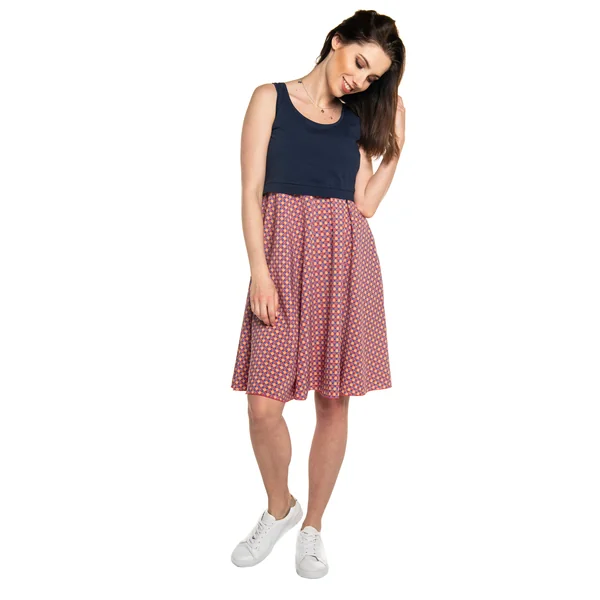 Robe de grossesse et d'allaitement débardeur Silvia - Reste 1L