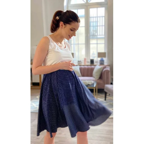 Robe de grossesse et d'allaitement débardeur Silvia - Reste 1L
