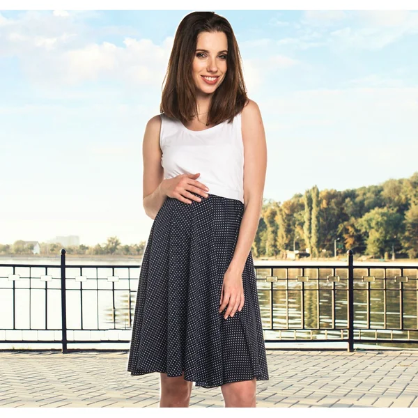 Robe de grossesse et d'allaitement débardeur Silvia - Reste 1L