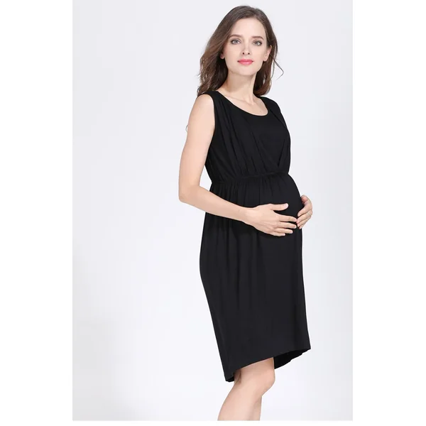 Robe de grossesse et d'allaitement en coton doux - Reste 38