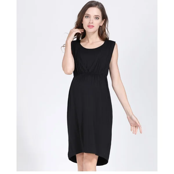 Robe de grossesse et d'allaitement en coton doux - Reste 38