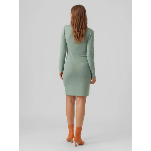 Robe de grossesse et d'allaitement en maille ultra douce MLCassie - Reste 1S