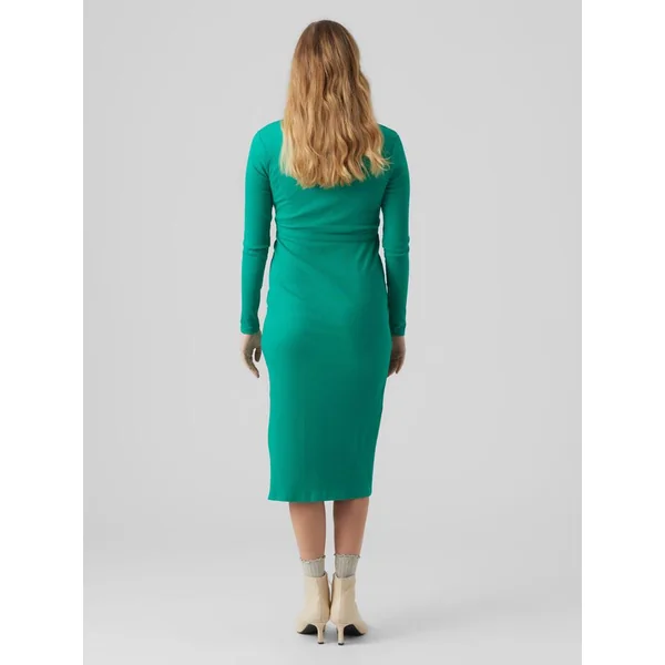 Robe de grossesse et d'allaitement mi-longue en coton biologique et modal - Reste 1S