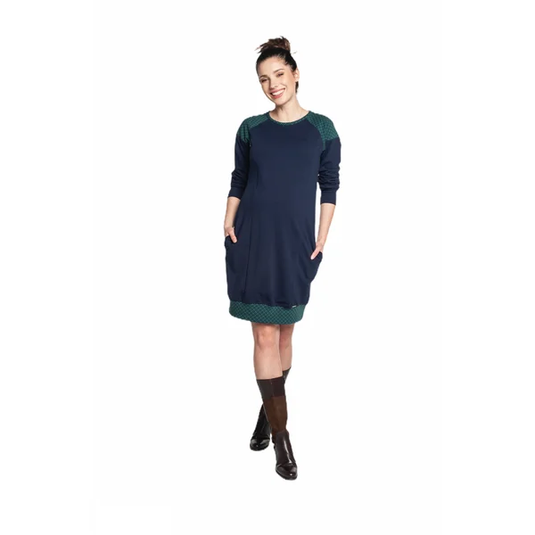 Robe de grossesse et d'allaitement Sportissima en coton - Reste L