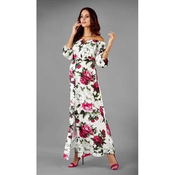Robe de grossesse longue de cérémonie Rosia