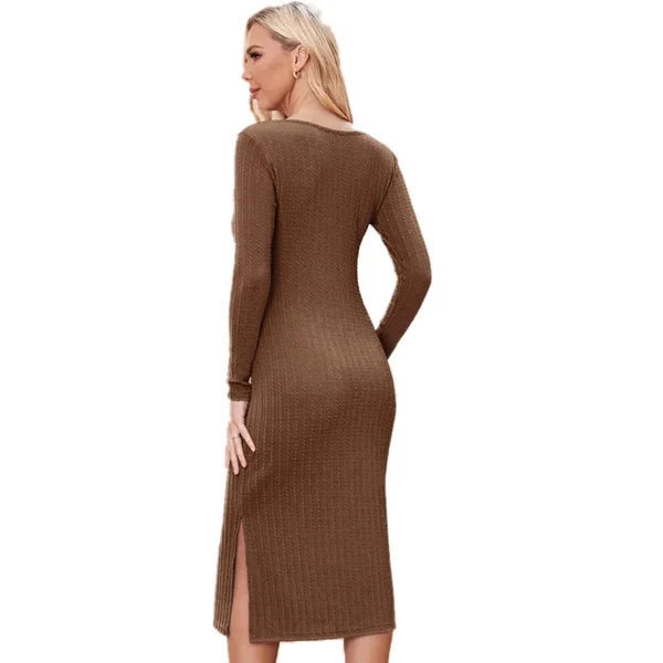 Robe De Grossesse Longue Mi-Saison