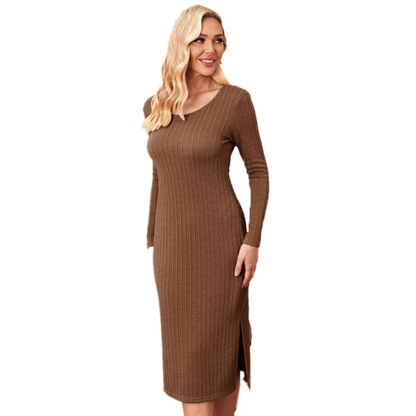 Robe De Grossesse Longue Mi-Saison