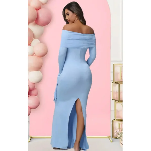 Robe de Grossesse Pour Soirée de Mariage