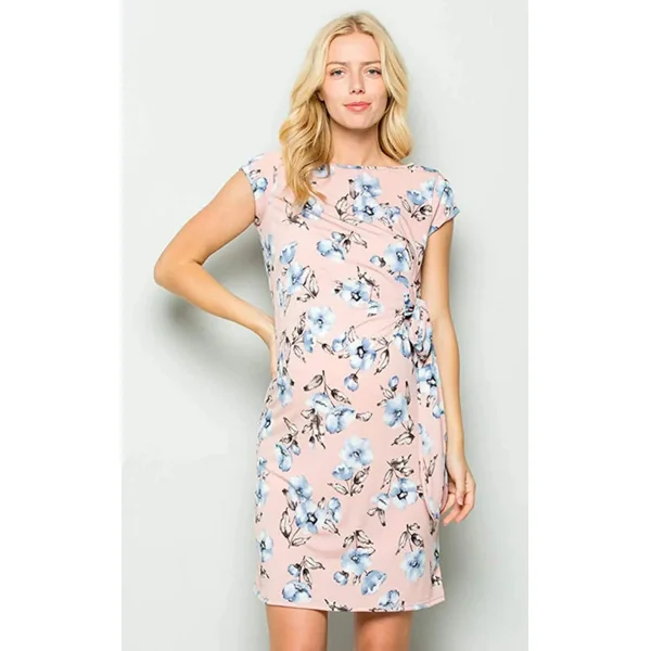 Robe de Grossesse Rose Floral