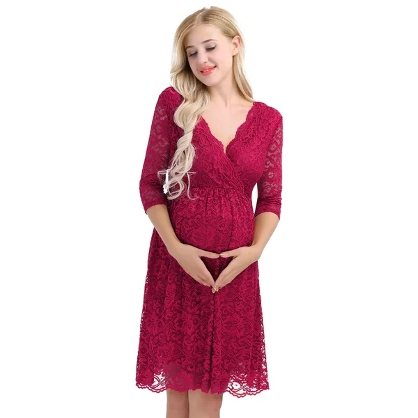 Robe de soirée Elena - Reste 1L rouge
